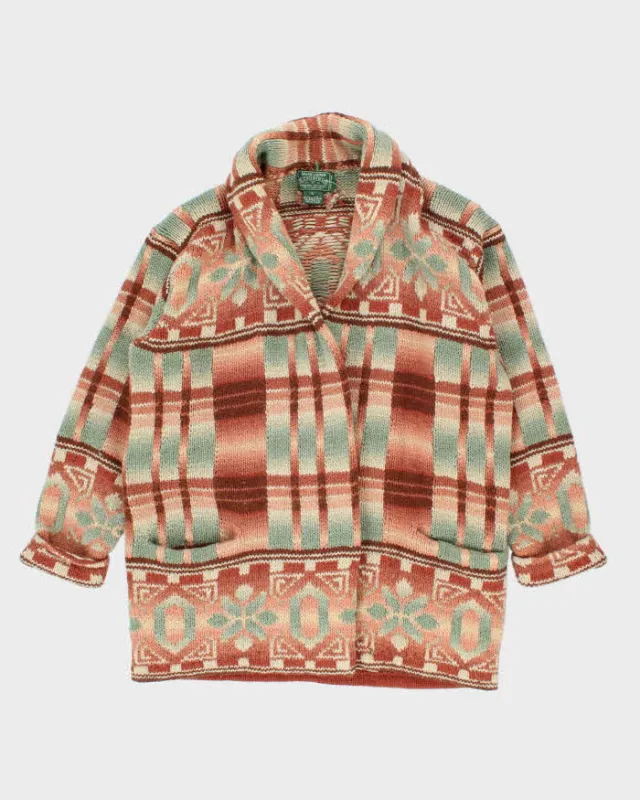 Vintage Ralph Lauren Club Heavyweight Oversized Wool Jacket - L sold by Rokit