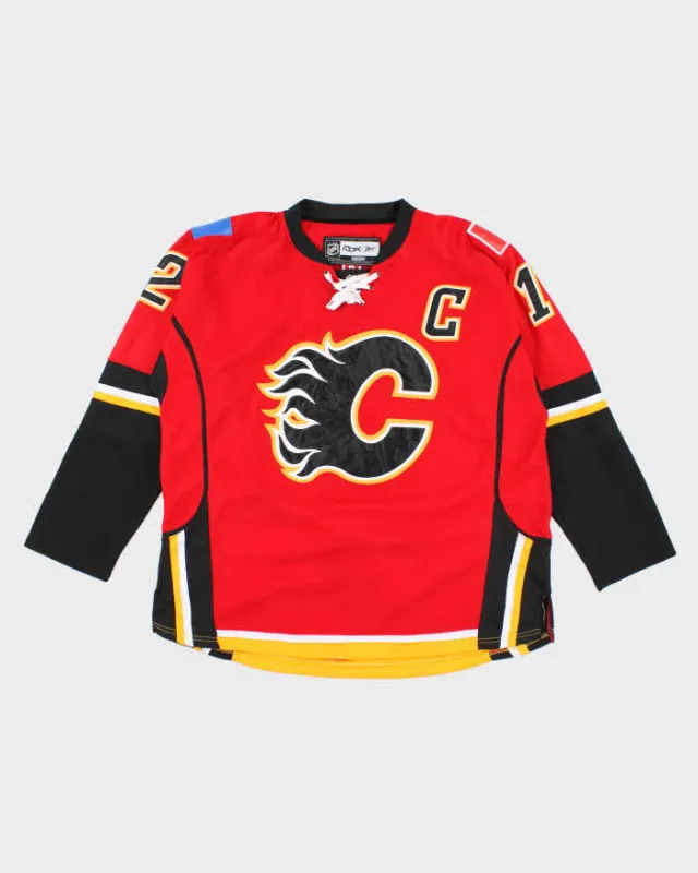 Vintage 2000's Reebok CCM Calgary Flames Oversized Hockey Jersey - L sold by Rokit