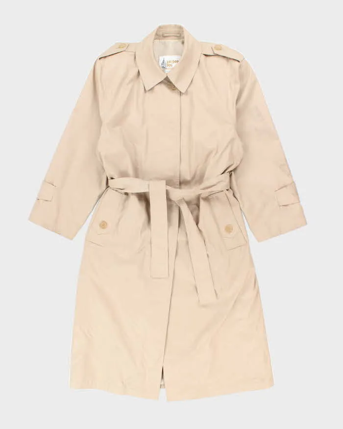 Vintage London Fog Heavyweight Collared Overcoat - L sold by Rokit