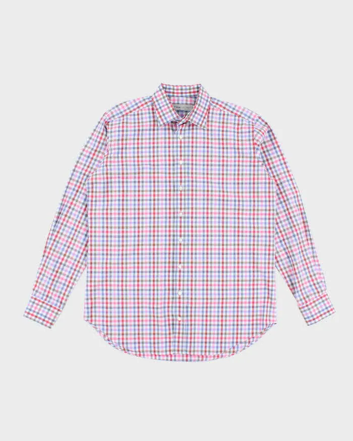 Vintage Etro Checked Long Sleeve Shirt - XL sold by Rokit
