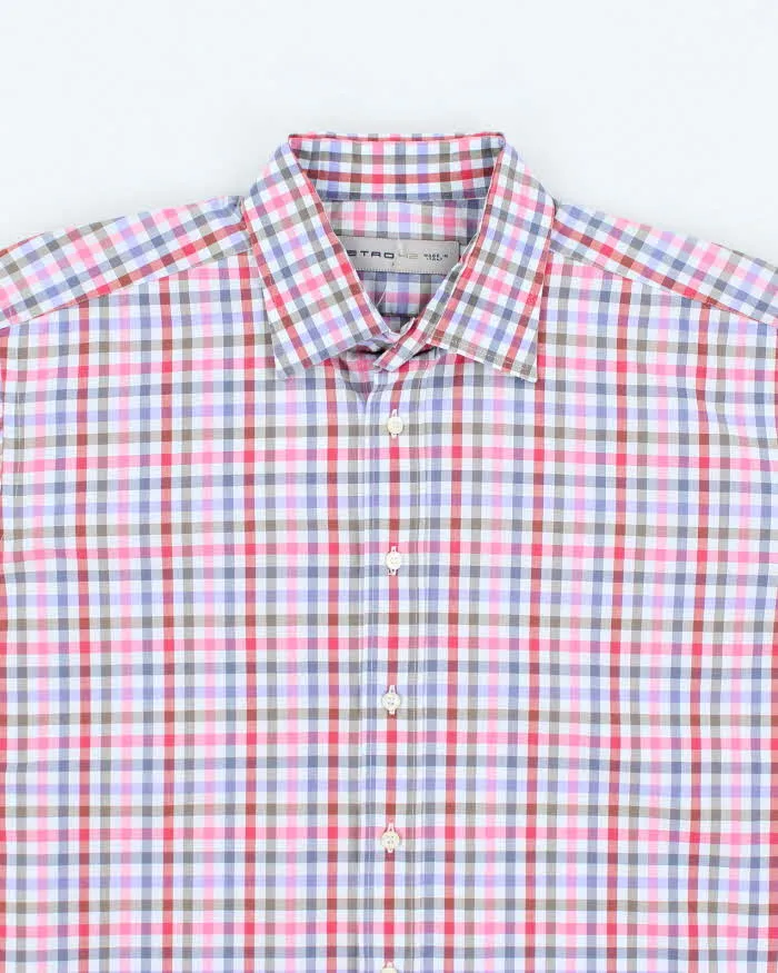 Vintage Etro Checked Long Sleeve Shirt - XL sold by Rokit product image thumbnail 3