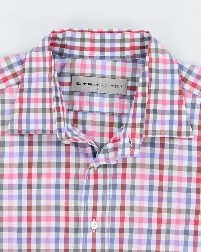 Vintage Etro Checked Long Sleeve Shirt - XL sold by Rokit product image thumbnail 5