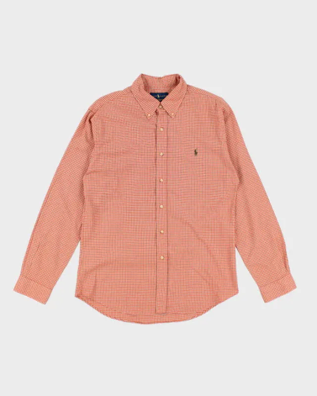 Vintage Ralph Lauren Checked Long Sleeve Shirt - L sold by Rokit
