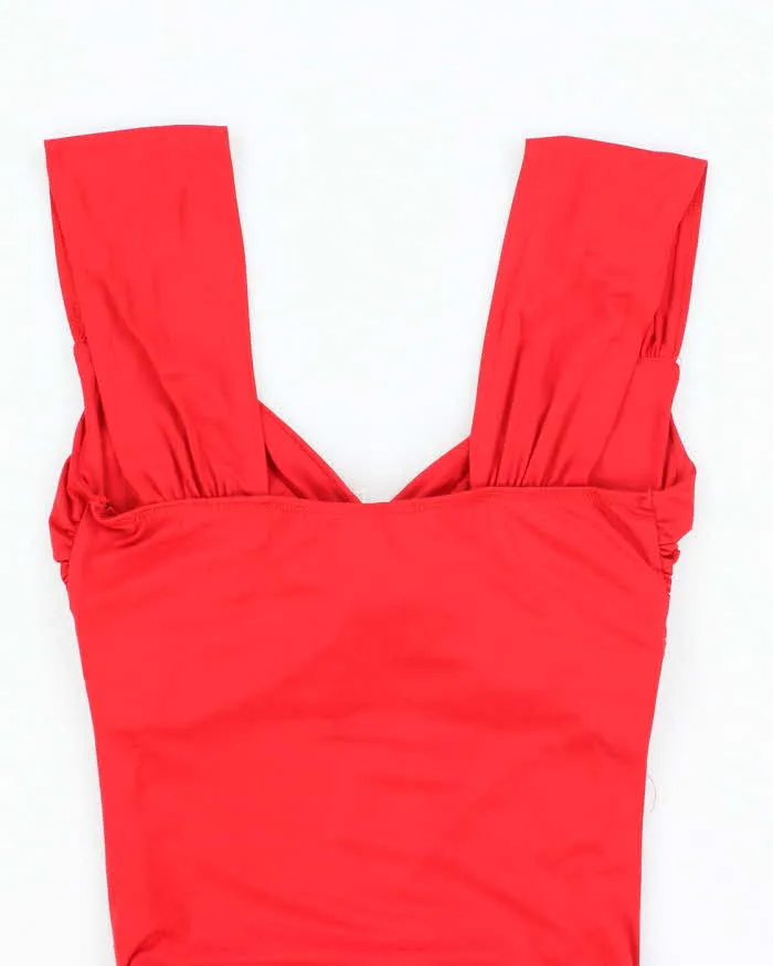 Vintage Y2k 00s Sirens Ruched Cami Top - XS sold by Rokit product image thumbnail 4