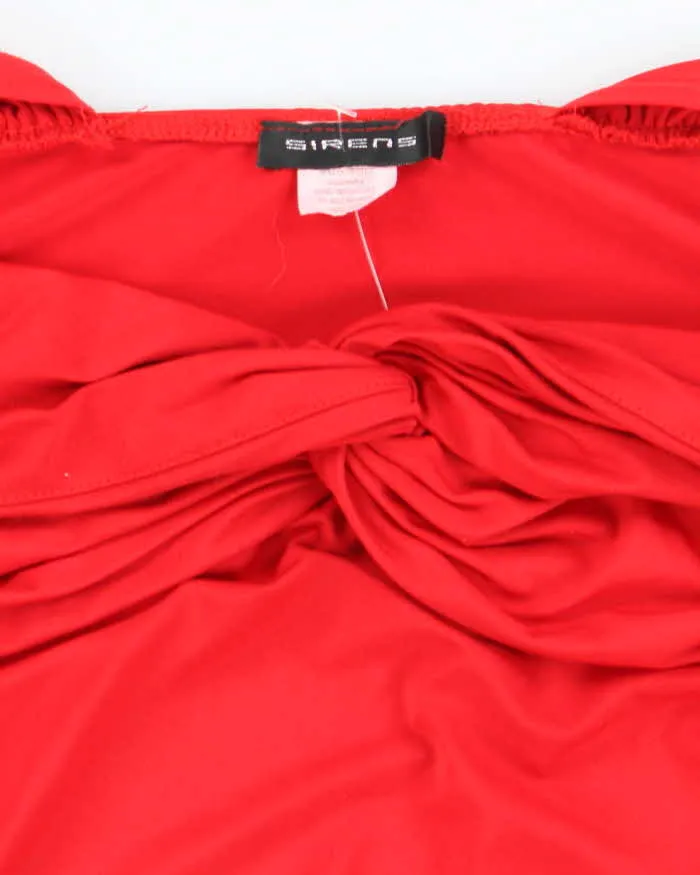 Vintage Y2k 00s Sirens Ruched Cami Top - XS sold by Rokit product image thumbnail 5