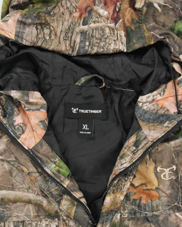 Vintage Y2K True Timber Hooded Real Tree Camouflage Jacket - XL sold by Rokit product image thumbnail 5