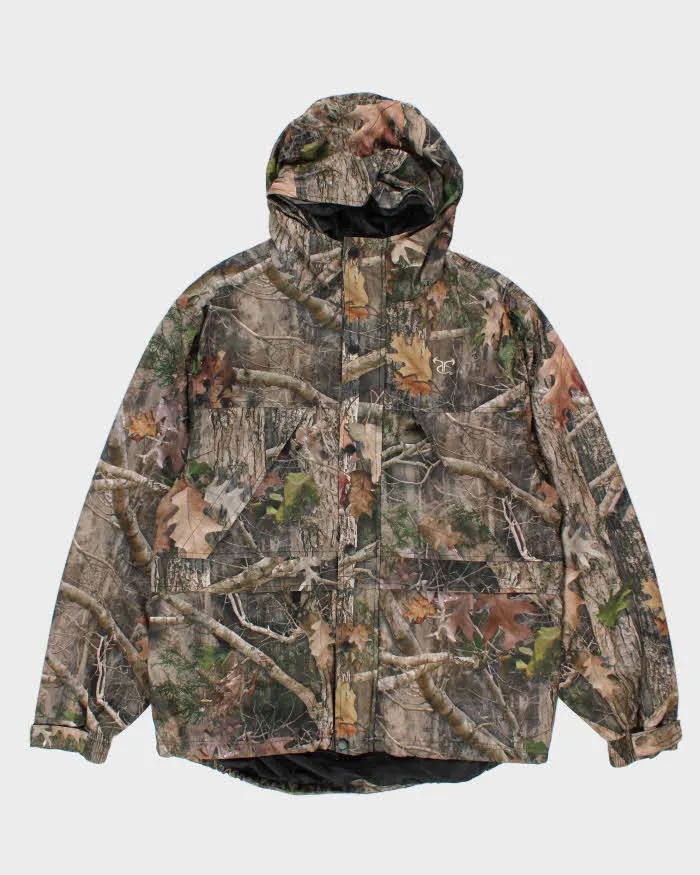 Vintage Y2K True Timber Hooded Real Tree Camouflage Jacket - XL sold by Rokit