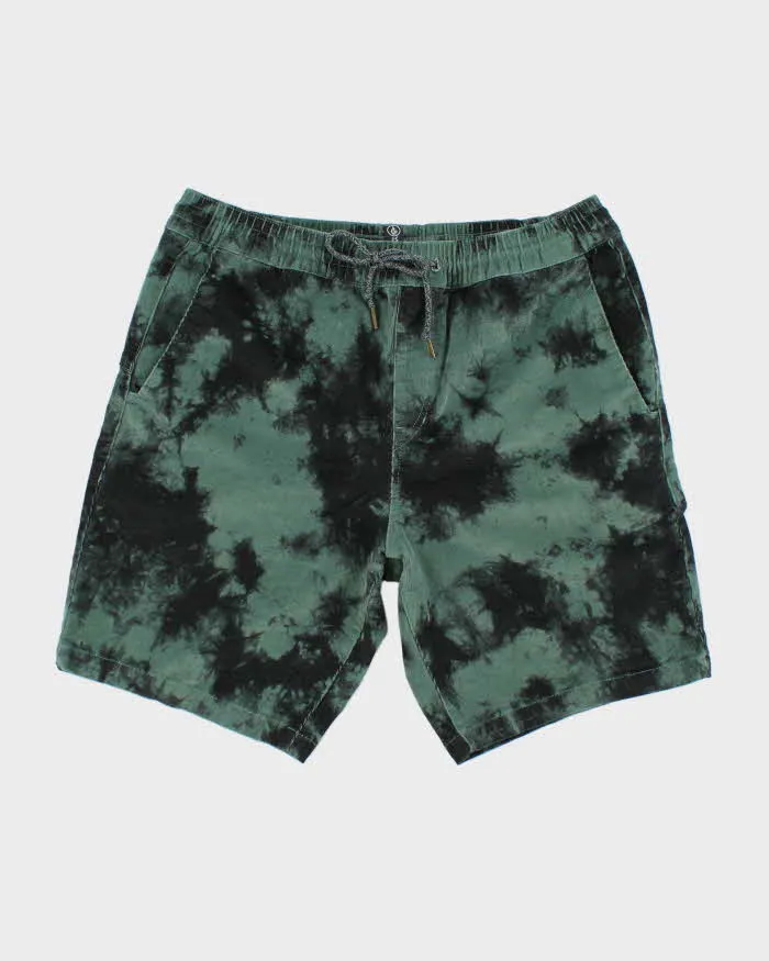 Vintage Volcom Elasticated Waist Corduroy Shorts - W30 L8 sold by Rokit