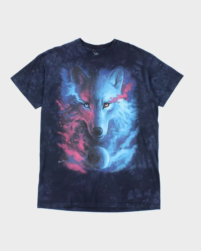 Vintage 00s Galaxy Wolf T-Shirt - L sold by Rokit