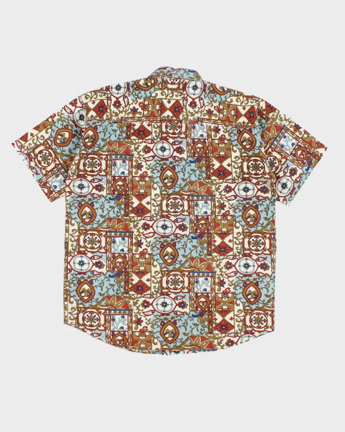 Vintage 80'S Yves Saint Laurent All Over Printed Short Sleeve Shirt - M sold by Rokit product image thumbnail 2