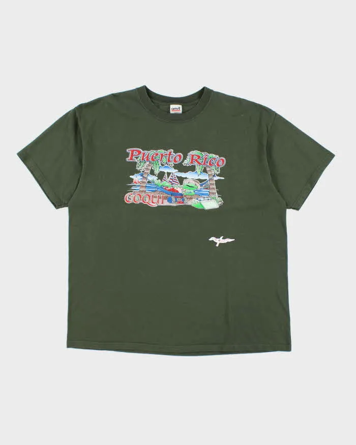 Vintage Puerto Rico Graphic T-shirt - XL sold by Rokit
