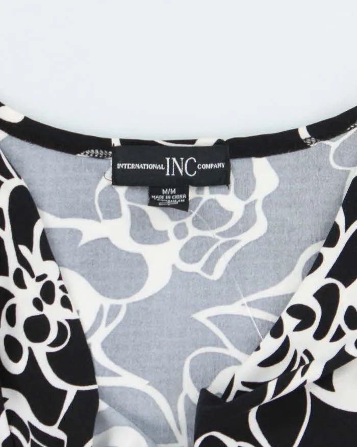 Vintage Y2k 00s INC Cowl Neck Patter Top - M sold by Rokit product image thumbnail 5