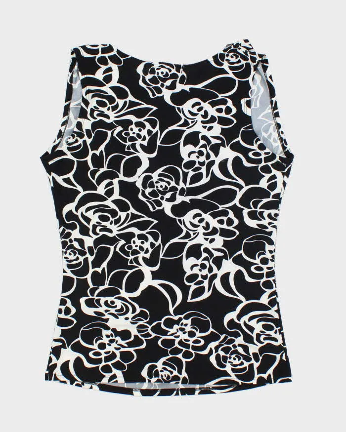 Vintage Y2k 00s INC Cowl Neck Patter Top - M sold by Rokit product image thumbnail 2