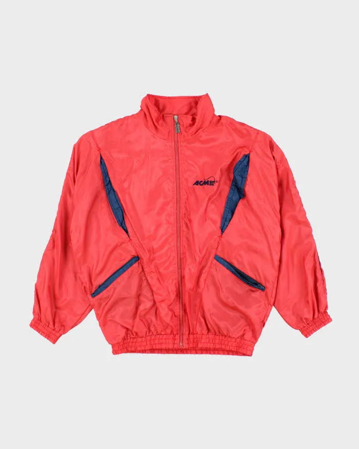 Vintage 90's ACME Lightweight Zip Up Hoodless Anorak - L sold by Rokit