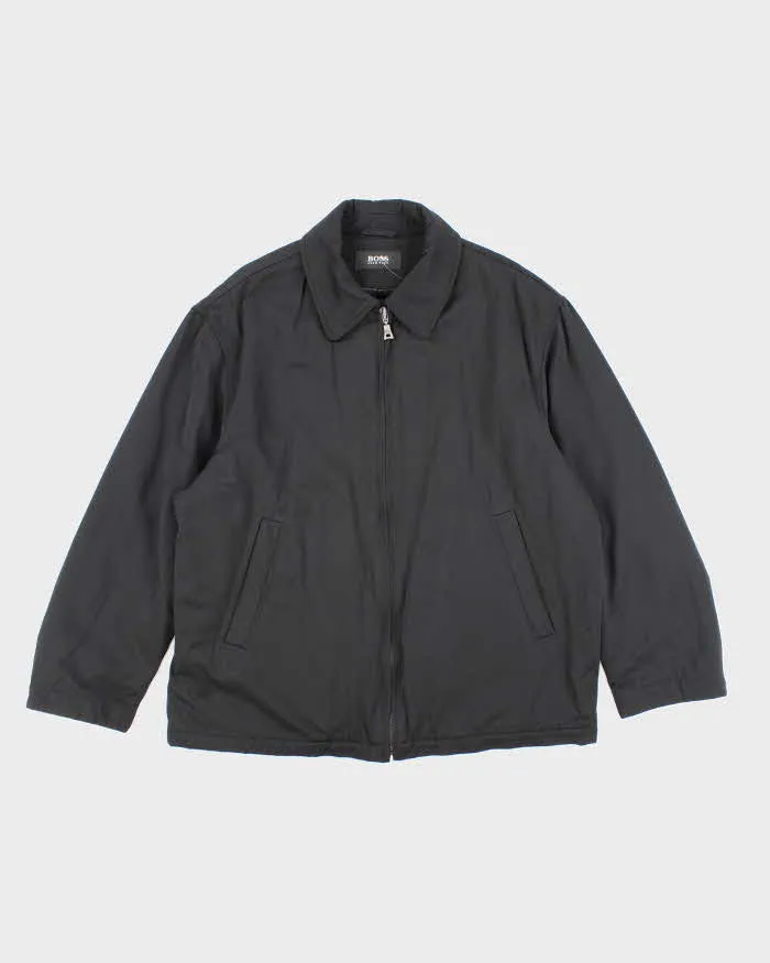 Vintage Hugo Boss Insulated Zip Up Harrington Jacket - XL sold by Rokit