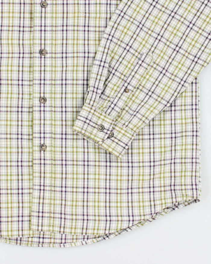 Vintage 2000's Carhartt Flannel Shirt Button Up Shirt - L sold by Rokit product image thumbnail 4