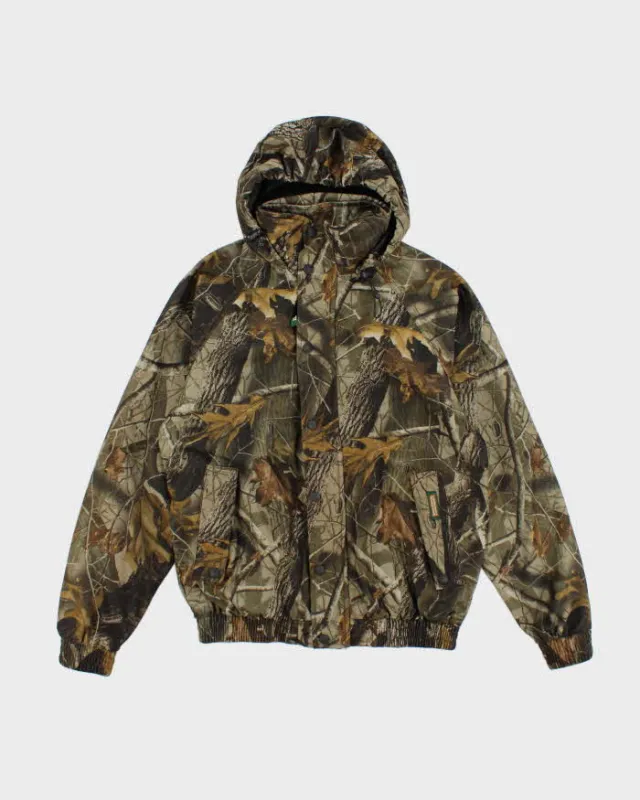 Vintage 2000's Remington Real Tree Camouflage Hooded Jacket - M sold by Rokit