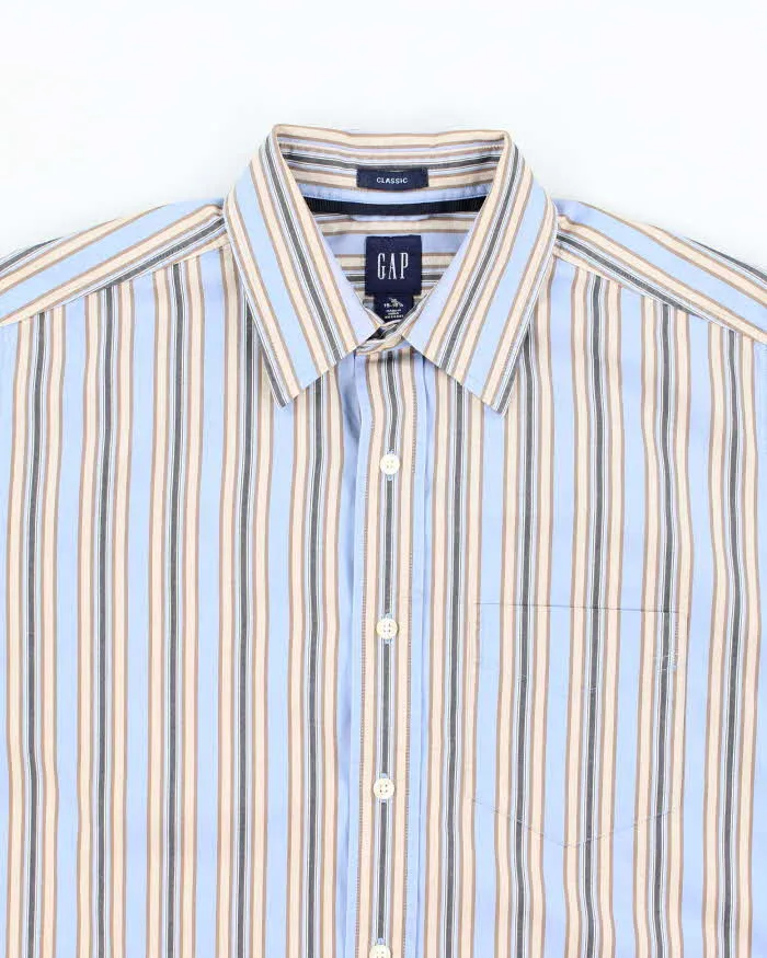 Vintage 2000's GAP Striped Long-sleeved Shirt - M sold by Rokit product image thumbnail 3