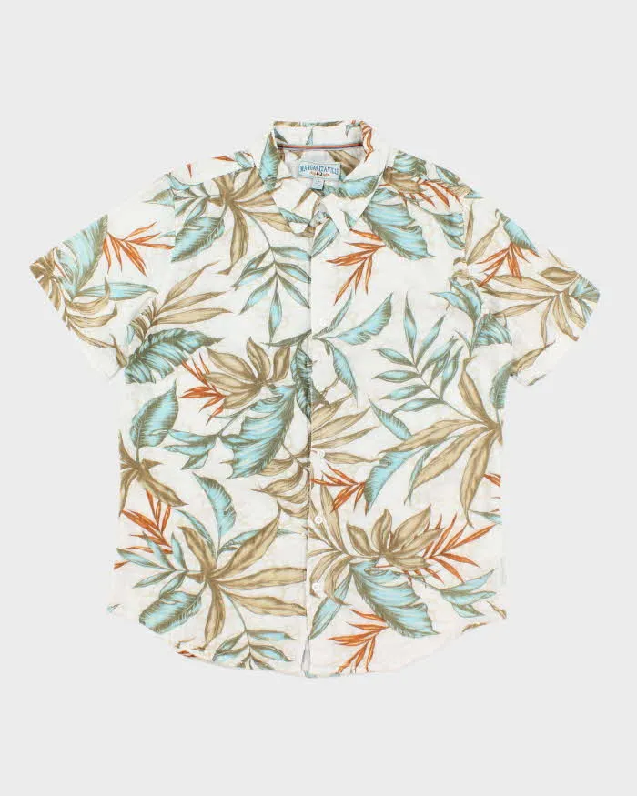 Vintage Margarita Ville Jimmy Buffet Hawaiian Shirt - L sold by Rokit