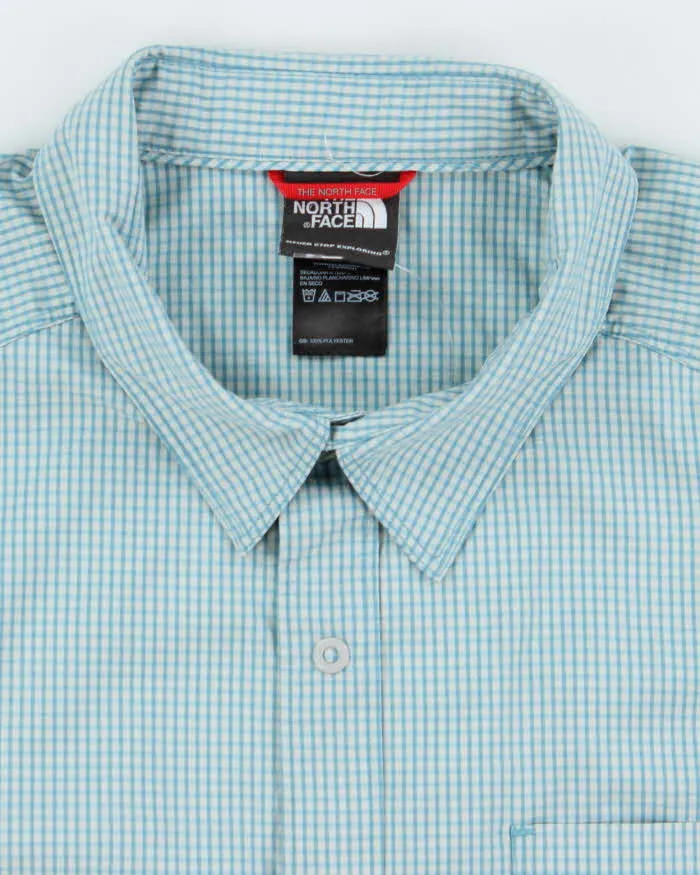 Vintage The North Face Checked Short Sleeve Shirt - L sold by Rokit product image thumbnail 5