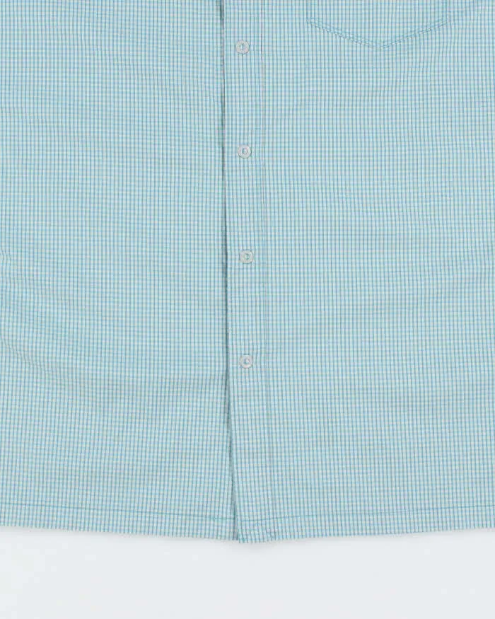 Vintage The North Face Checked Short Sleeve Shirt - L sold by Rokit product image thumbnail 4