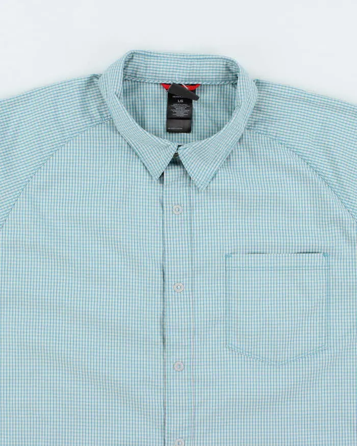 Vintage The North Face Checked Short Sleeve Shirt - L sold by Rokit product image thumbnail 3