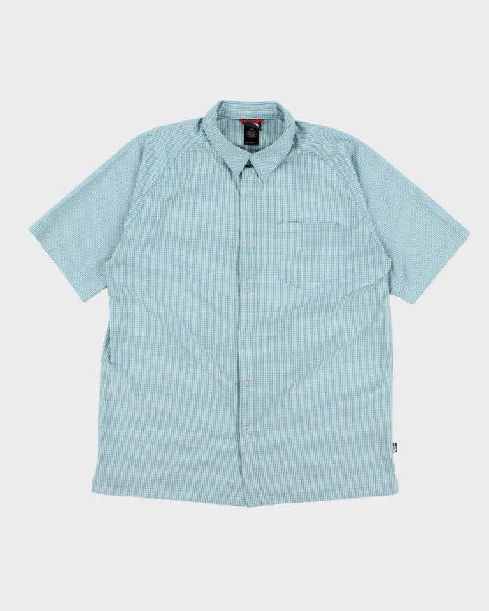 Vintage The North Face Checked Short Sleeve Shirt - L sold by Rokit
