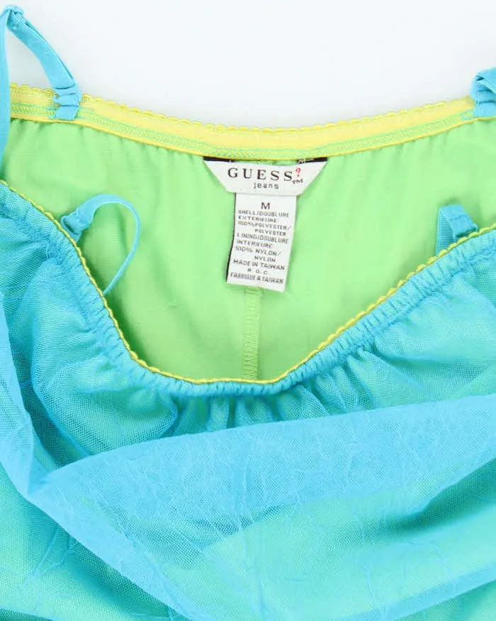 Vintage 90s Guess Mesh Dress - M sold by Rokit product image thumbnail 5