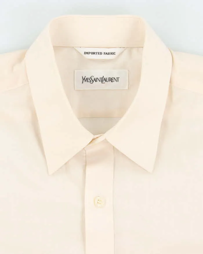 Vintage 90's Yves Saint Laurent Lightweight Button Up Shirt - L sold by Rokit product image thumbnail 5