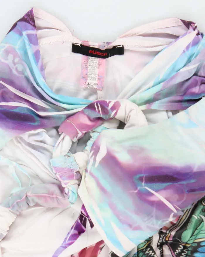 Vintage Y2k 00s Pusch Butterfly Pattern Dress - S sold by Rokit product image thumbnail 5