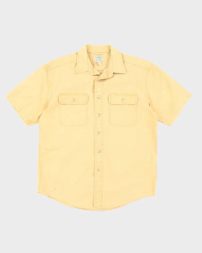 Vintage L.L. Bean Heavyweight Oversized Short Sleeve Shirt - M sold by Rokit
