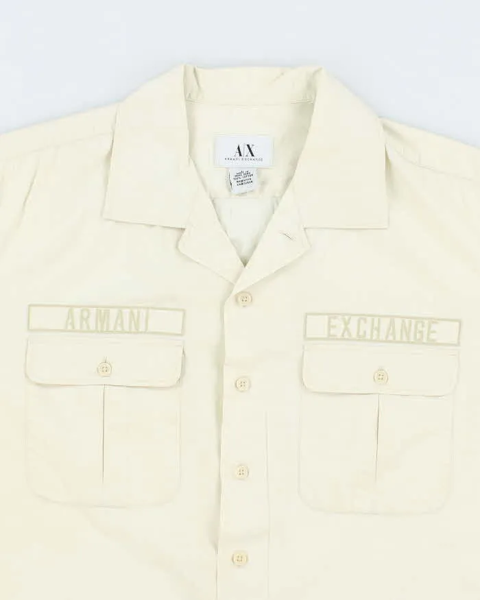 Vintage Y2k 00s Armani Exchange Short Sleeve Shirt - L sold by Rokit product image thumbnail 3