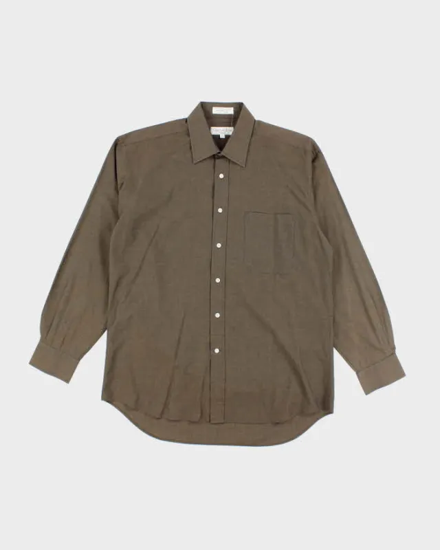 Vintage Christian Dior Iridescent Long Sleeve Shirt - XL sold by Rokit