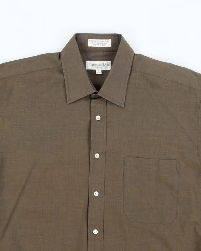 Vintage Christian Dior Iridescent Long Sleeve Shirt - XL sold by Rokit product image thumbnail 3