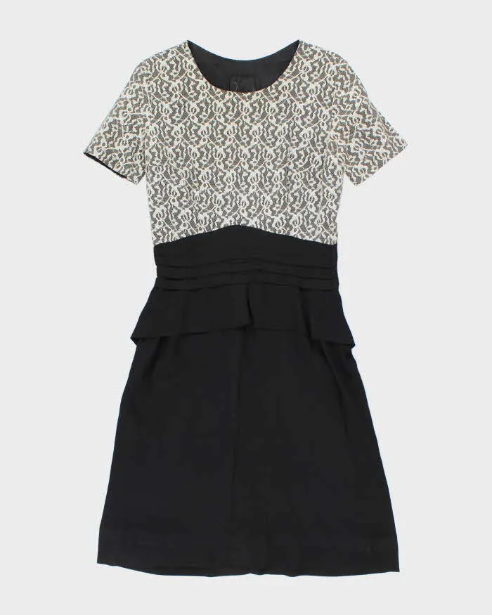 Vintage 50s Lace Bow Dress - M sold by Rokit