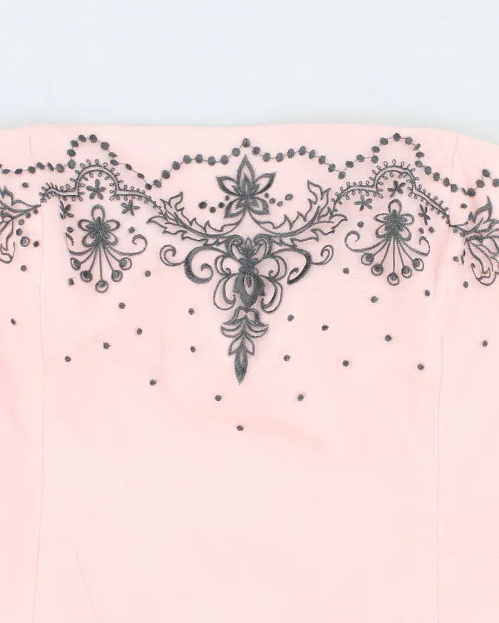 Vintage Y2k 00s Precis Pink Sleeveless Blouse - L sold by Rokit product image thumbnail 3