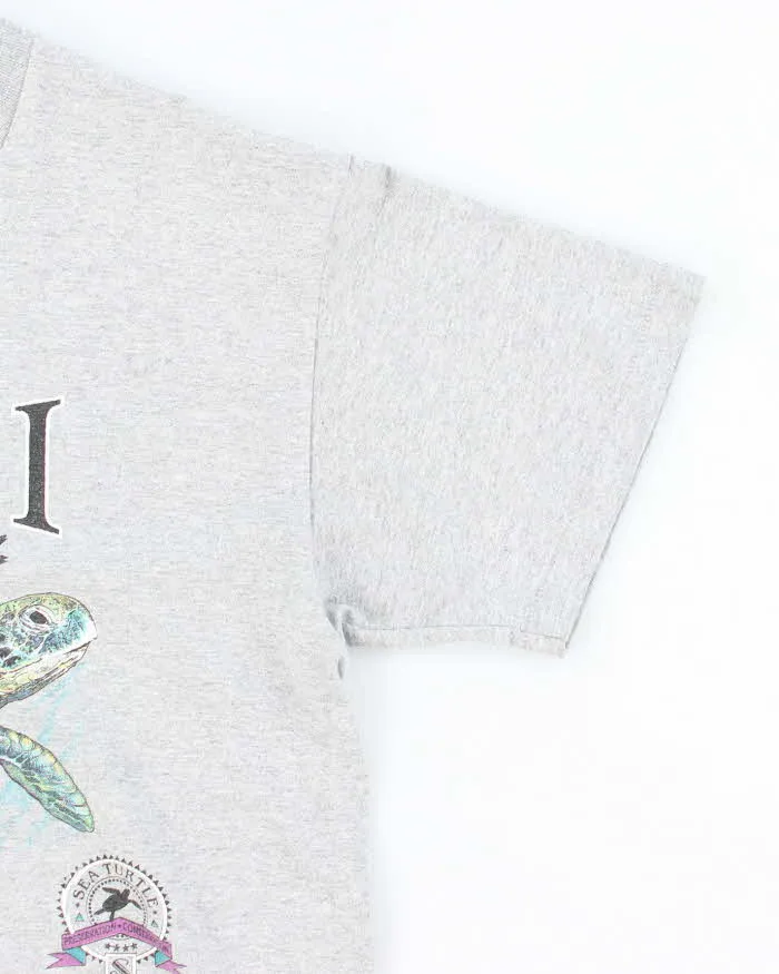 Vintage 90s Maui Hawaii Single Stitch Graphic T-Shirt - L sold by Rokit product image thumbnail 4