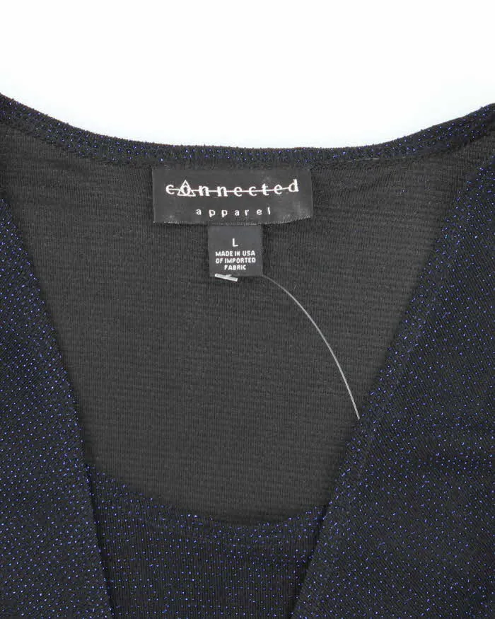 Vintage Y2k 00s Connected Apparel Sparkly Top - L sold by Rokit product image thumbnail 5