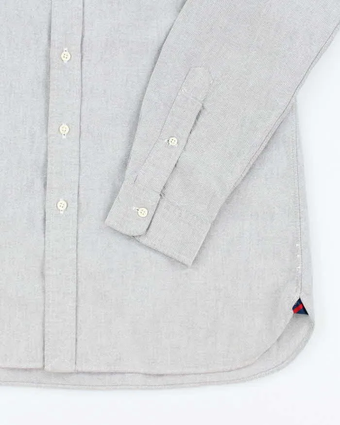 Vintage 2000's Ralph Lauren Plain Grey Shirt - M sold by Rokit product image thumbnail 4