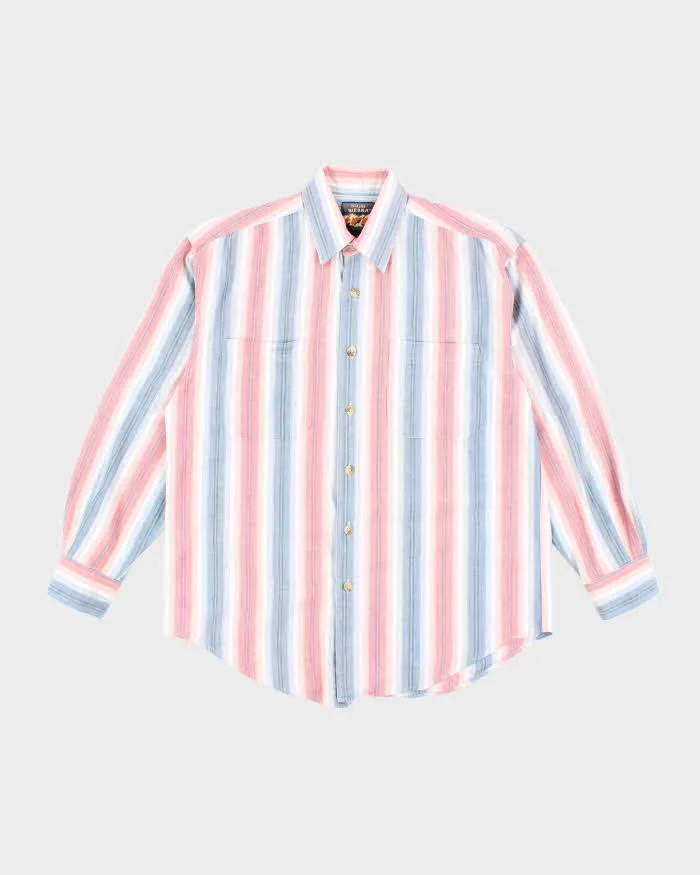 Vintage High Sierra Striped Long Sleeve Shirt - M sold by Rokit