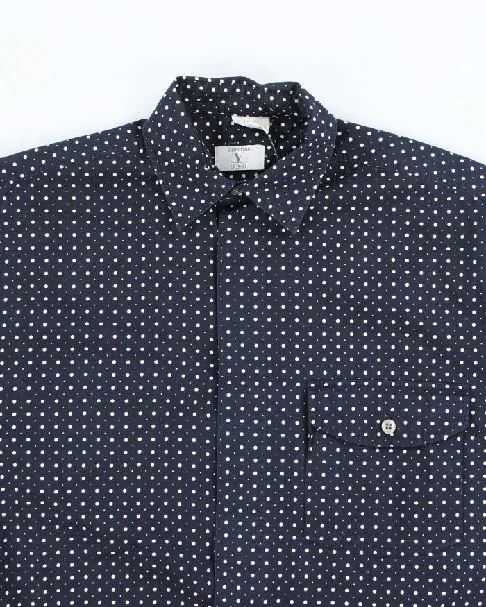 Vintage Valentino Polka Dot Long Sleeve Shirt - XL sold by Rokit product image thumbnail 3