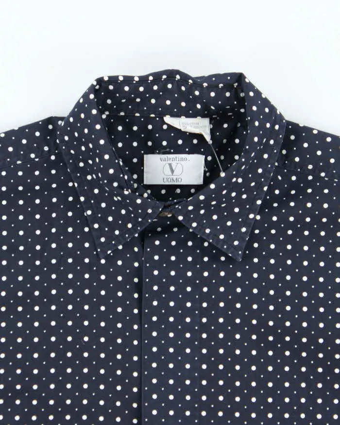 Vintage Valentino Polka Dot Long Sleeve Shirt - XL sold by Rokit product image thumbnail 5