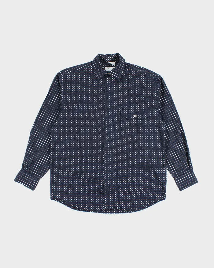 Vintage Valentino Polka Dot Long Sleeve Shirt - XL sold by Rokit