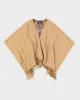 Vintage Burberrys Lambswool Cape - O/S sold by Rokit