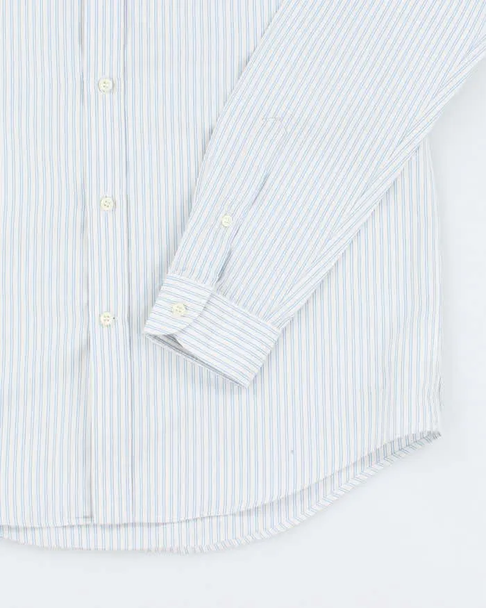 Vintage 2000's Lacoste Pin Striped Button Up Shirt - M sold by Rokit product image thumbnail 4