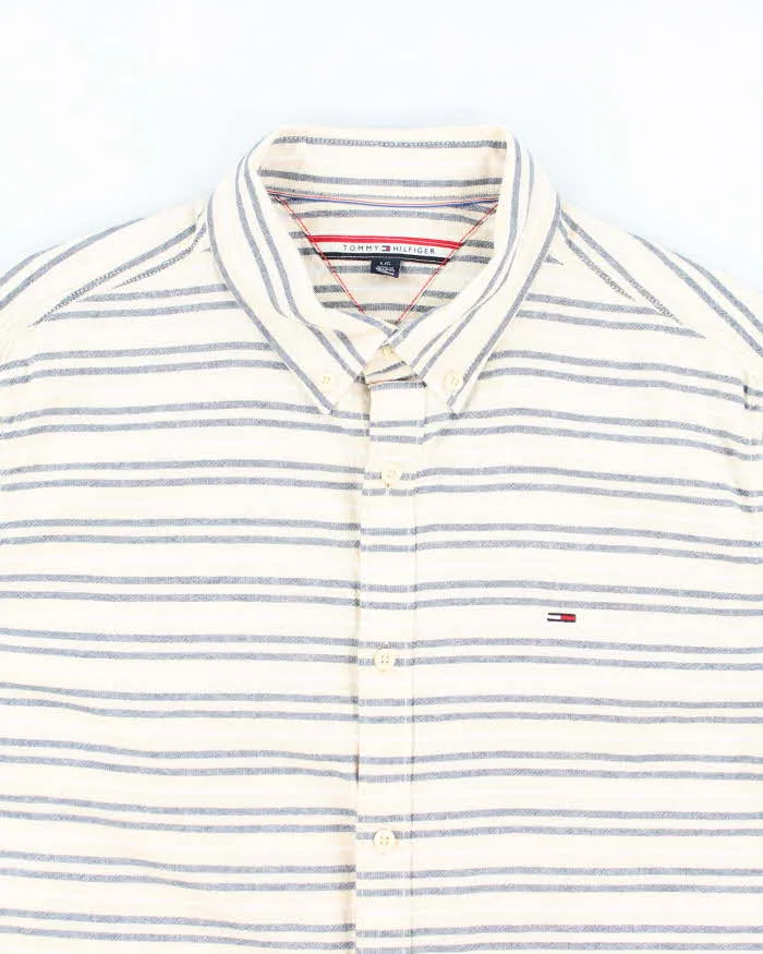 Vintage Tommy Hilfiger Striped Shirt - L sold by Rokit product image thumbnail 3
