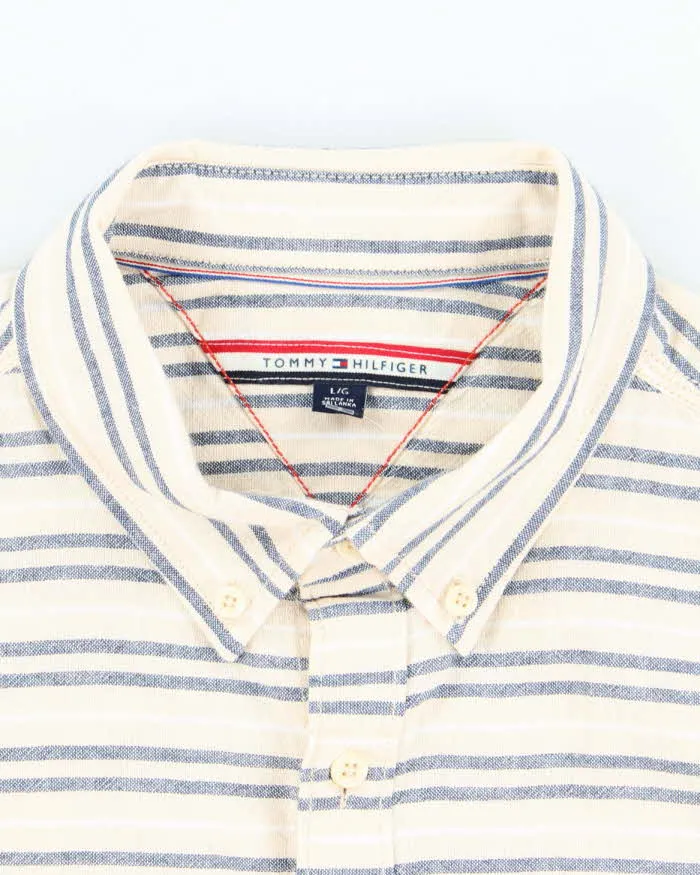 Vintage Tommy Hilfiger Striped Shirt - L sold by Rokit product image thumbnail 5