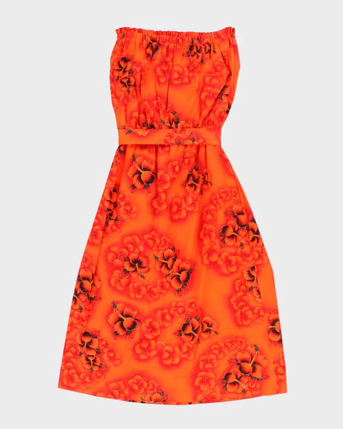 Vintage 70s Hawaiian Sleeveless Dress - M sold by Rokit product image thumbnail 2