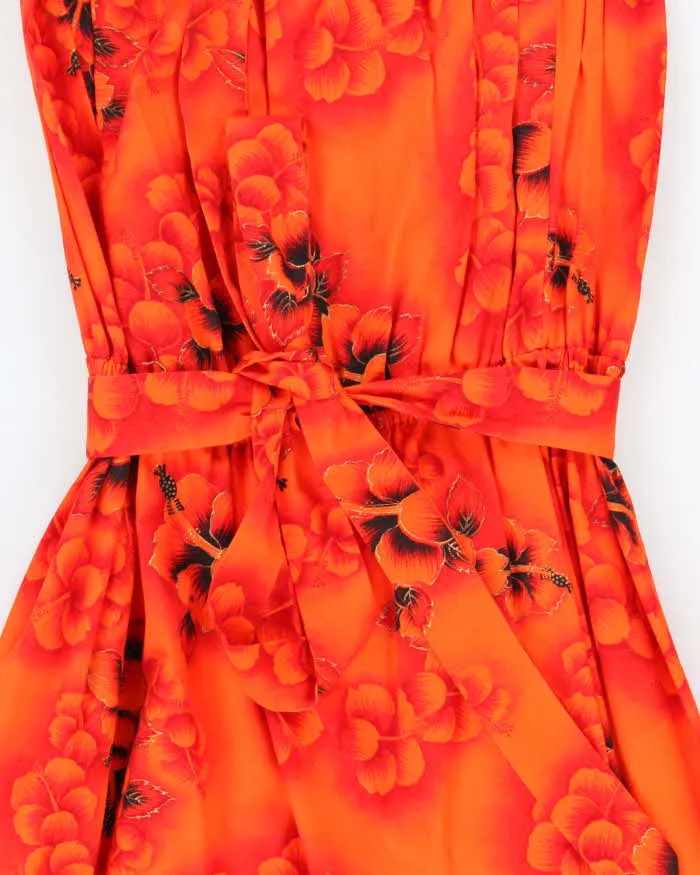 Vintage 70s Hawaiian Sleeveless Dress - M sold by Rokit product image thumbnail 3