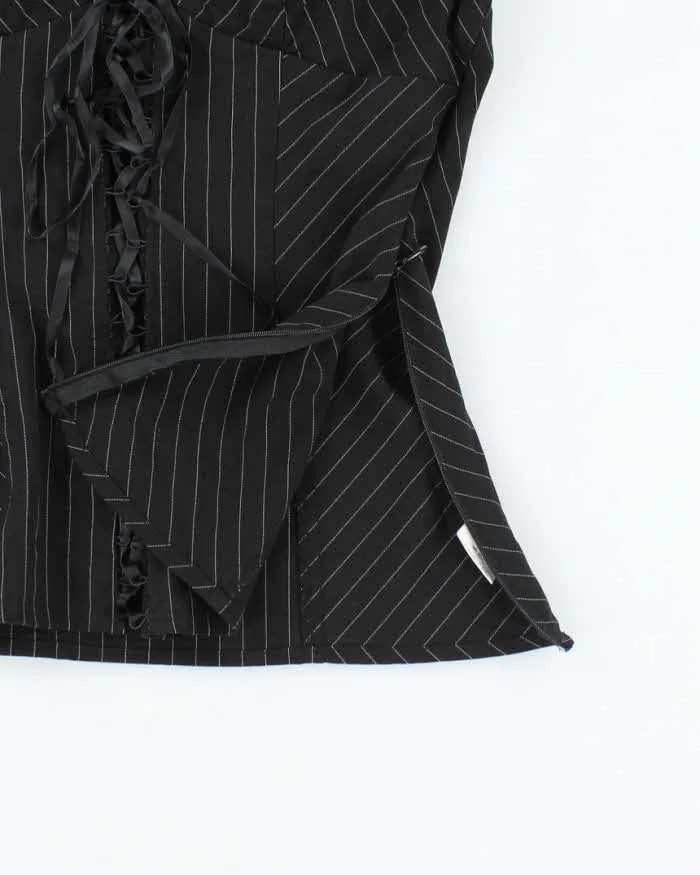 Vintage Y2k 00s Speckless Lace-Up Top - S sold by Rokit product image thumbnail 4